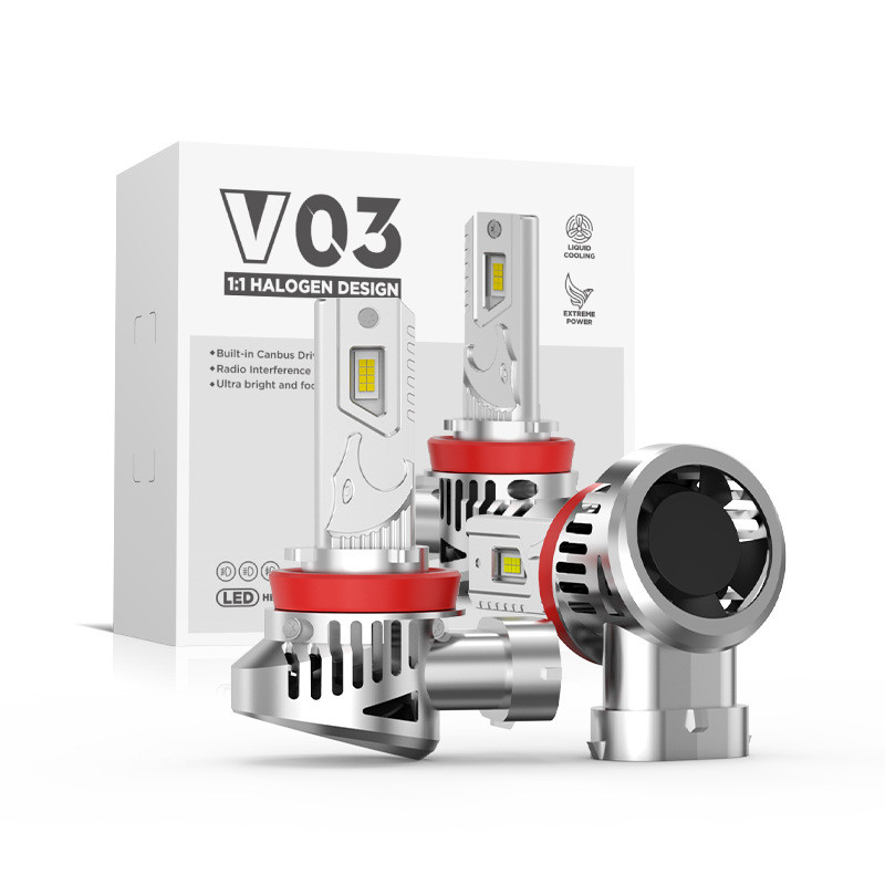 LED汽车灯V03大灯直插LED大灯H7H119005汽车头灯汽车配件