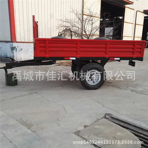 热销厂家供应拖拉机斗子车斗挂斗挂车拖车拖斗牵引货箱平板拖车倒