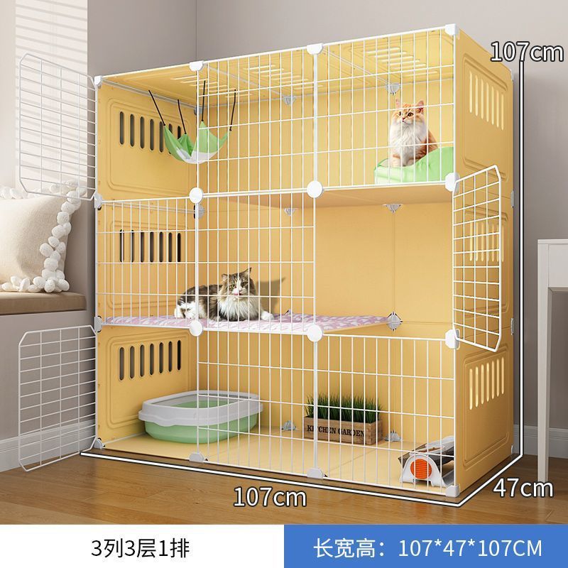 猫笼子家用室内猫窝猫厕所一体不占地超大猫猫咪屋舍空间柜猫别墅