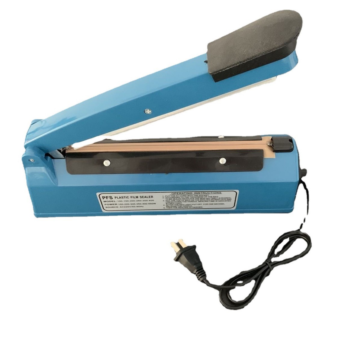 pvcpof热缩袋热缩膜收缩膜遥控器热塑封口机可封切宽度40cm膜袋