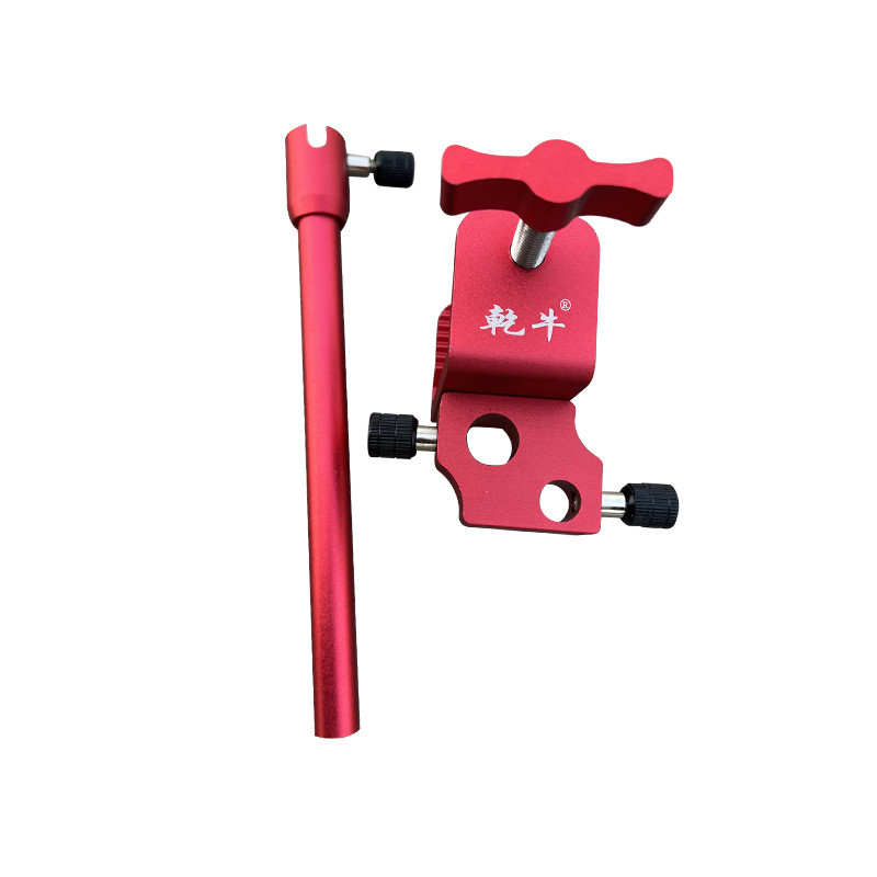 钓台鱼护架饵盆架钓鱼台架加厚铝合金炮滑动鱼护支架饵盆支架