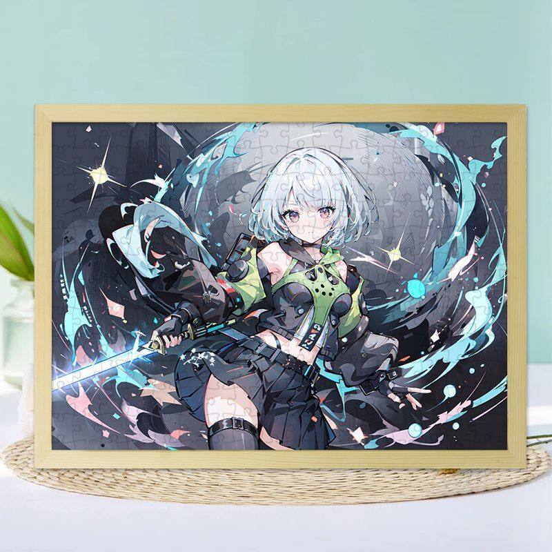 绝区零拼图新款绝区零安比德玛拉zzz米哈木质拼图周边二次元桌面