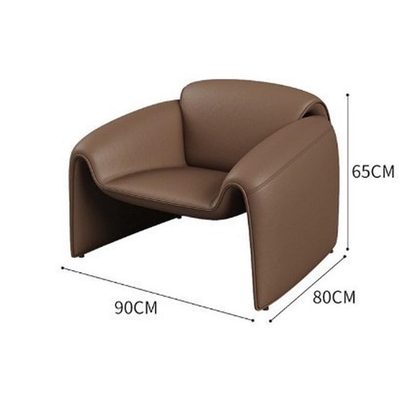 公司商务接待会所沙发茶几组合卡座会客美容院休息区弧形拼接沙发