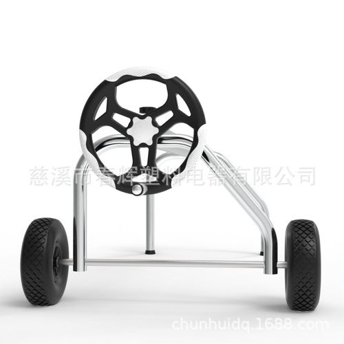 热销经济型abs塑料地上泳池器卷轴收卷机盖卷膜车卷膜机卷膜设备