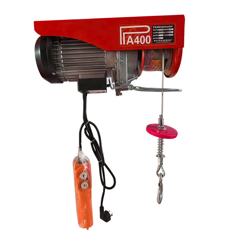 微型电动葫芦装修便携小型微型电动葫芦升降机无线遥控钢丝绳