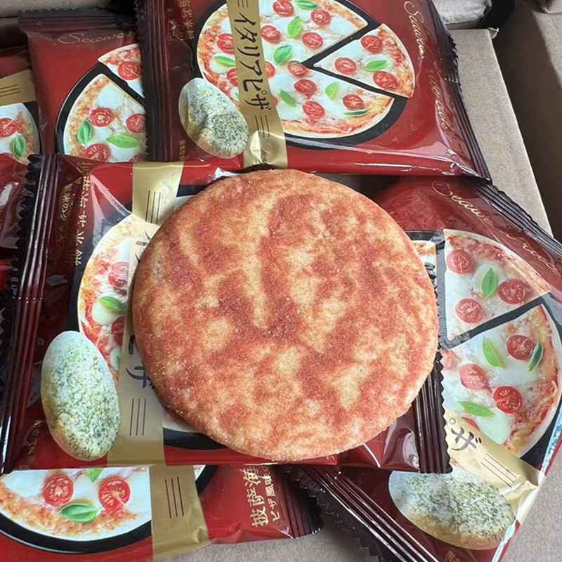 雪饼越南特色风味海苔味米饼288克香脆休闲儿童零食饼干独立袋装