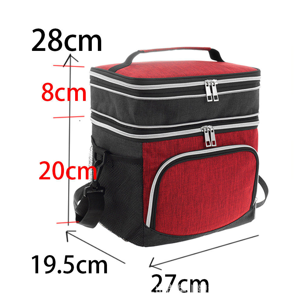 大容量双层保温包户外露营折叠便携便当包野营保冷冰包饭盒袋,厨房/烹饪用具,冰格/制冰袋,淘宝优惠券,粉丝福利购,淘宝优惠卷