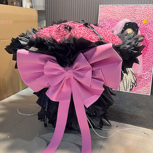 2024新年女生干花花香皂花38女神节花束送闺蜜玫瑰99朵