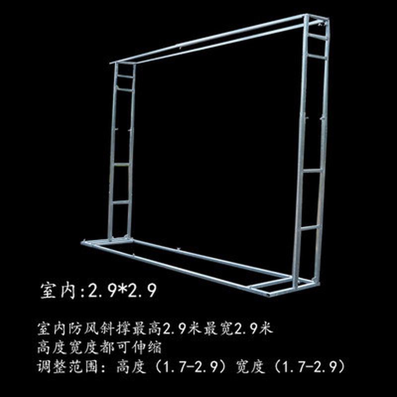 婚庆背景架广告迎宾影区合架舞台道具喷绘架伸缩桁架婚礼纱幔架子