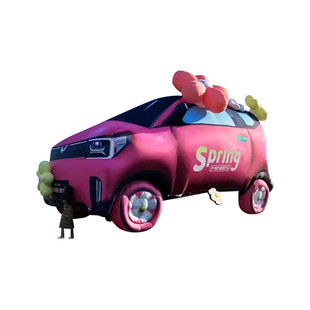 充气汽车气模假假人靶标aeb碰撞试验车尾部suv仿真目标模型定制