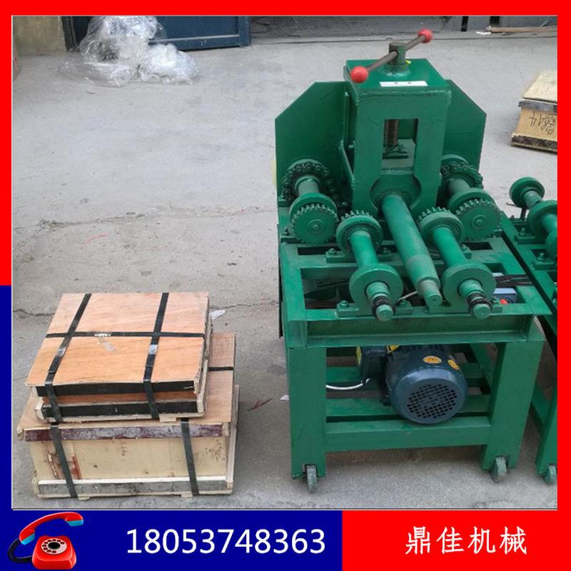 圆管管弯管机63型电动弯管机三轴立式方管大棚弯弧机