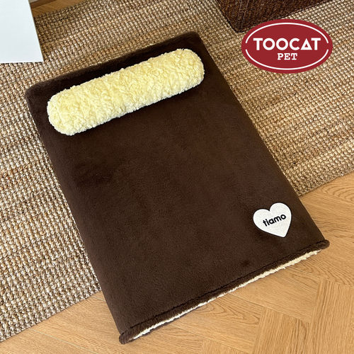 toocat冬季睡垫狗窝宠物保暖狗床可拆洗猫咪狗狗睡觉用