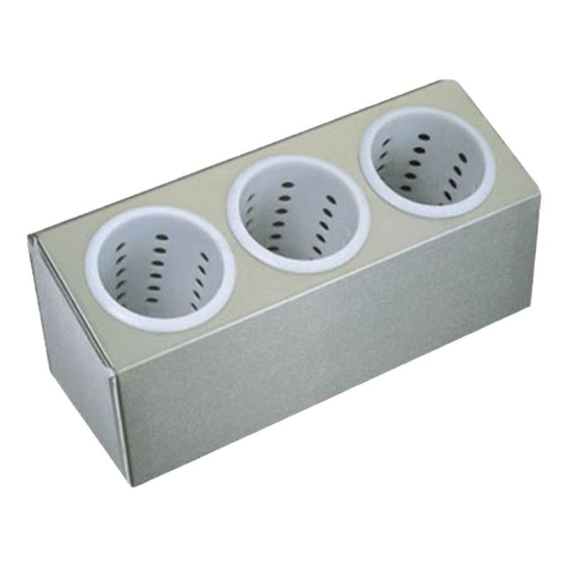 不锈钢单列刀叉箱塑料刀叉盒吸管刀叉收纳箱沥水筐盒斗筷子筒