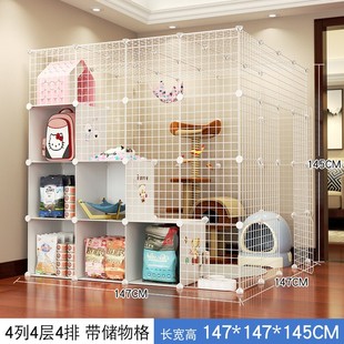 猫笼子超大自由空间家用两只猫带厕所大型室内城堡猫咪猫笼别墅