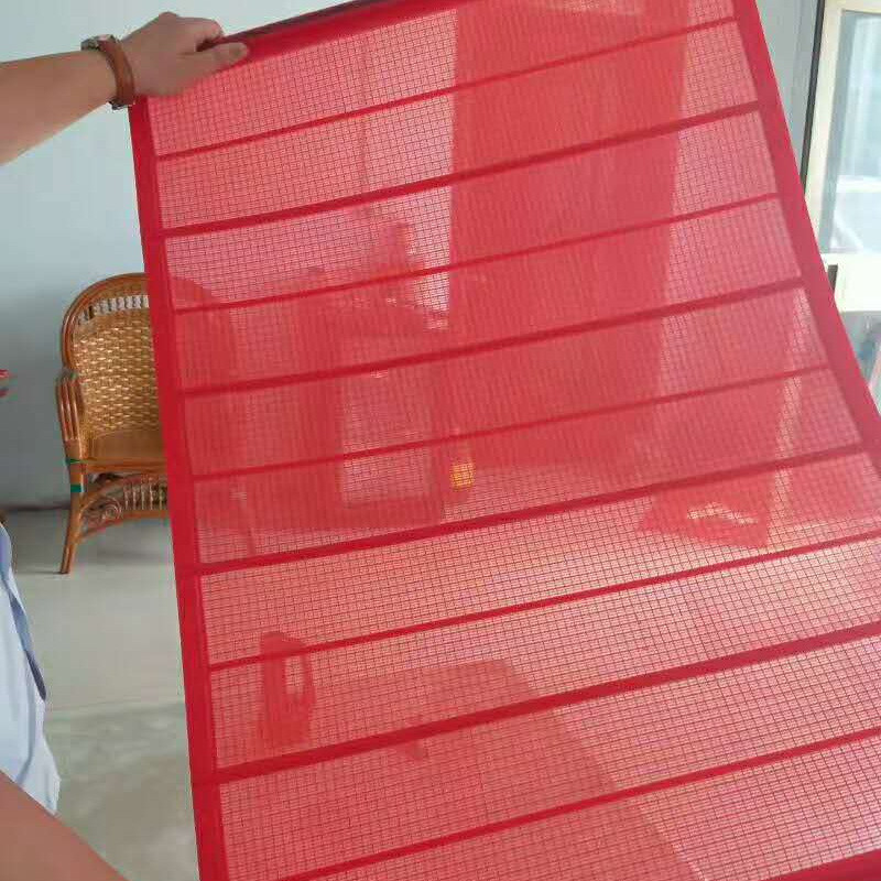 柔性叠层高频振动筛筛网抗磨损生产聚氨酯筛网洗煤过滤网筛网