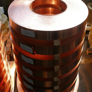 现货供应慈溪市t2紫铜带2.0*28mm拿样铜带c1100红高纯度厂家
