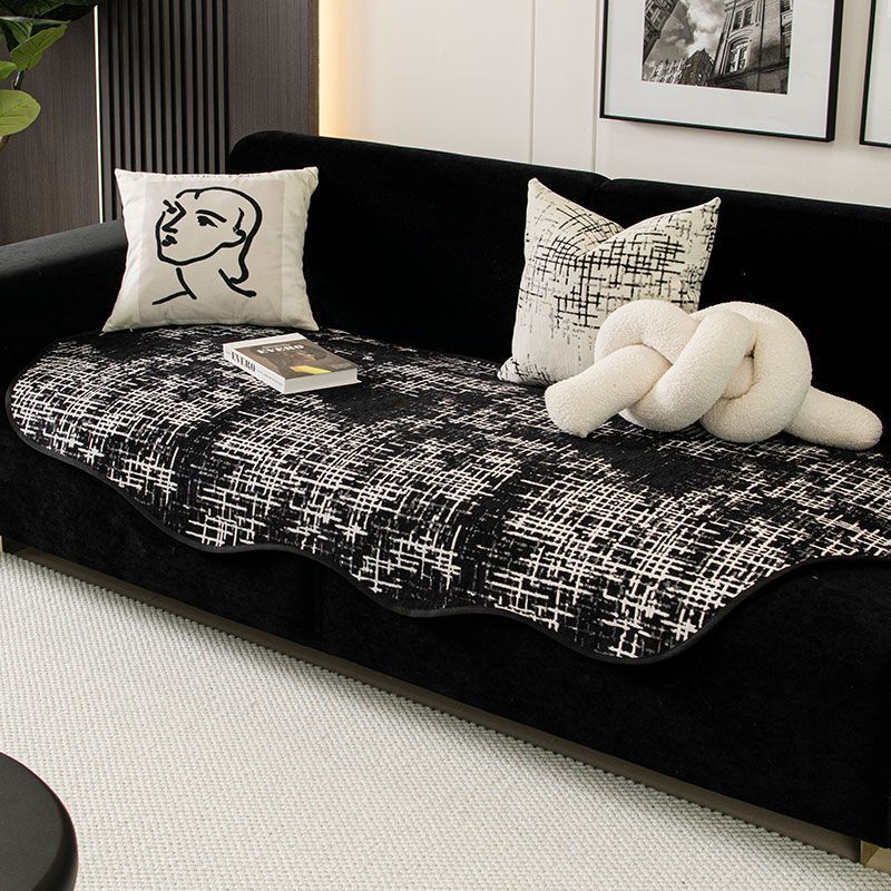沙发垫四季通用防滑不规则皮沙发专用坐垫新款高级感沙发盖布抖音