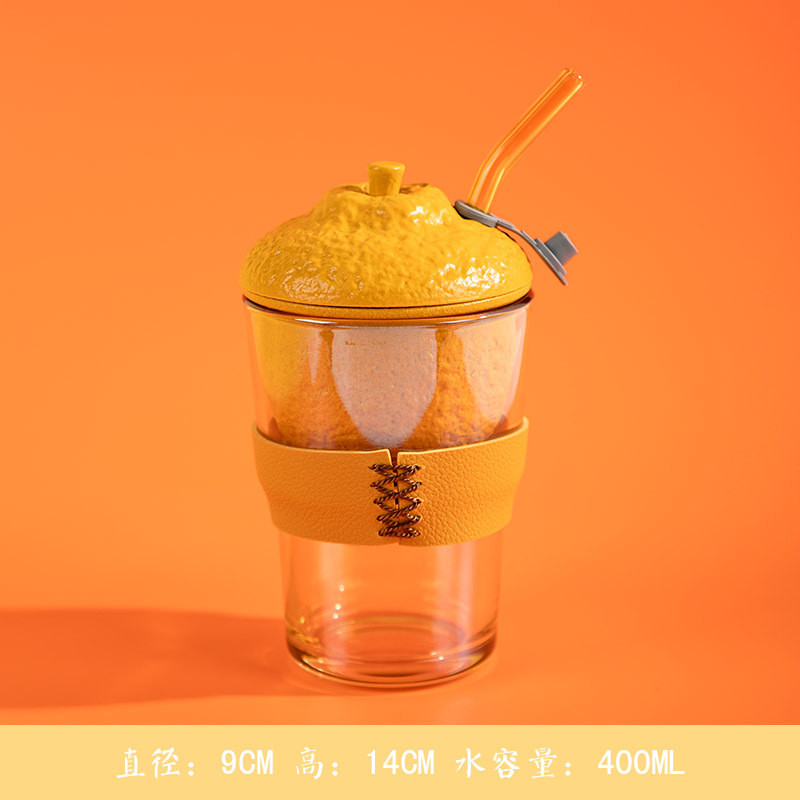 茶水分离杯茶杯陶瓷杯子高颜值泡茶杯办公带盖新年商务活动节庆礼