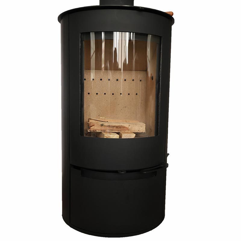 真火壁炉碳钢家用燃木采暖炉冬季柴火二次燃烧取暖炉民宿别墅客厅