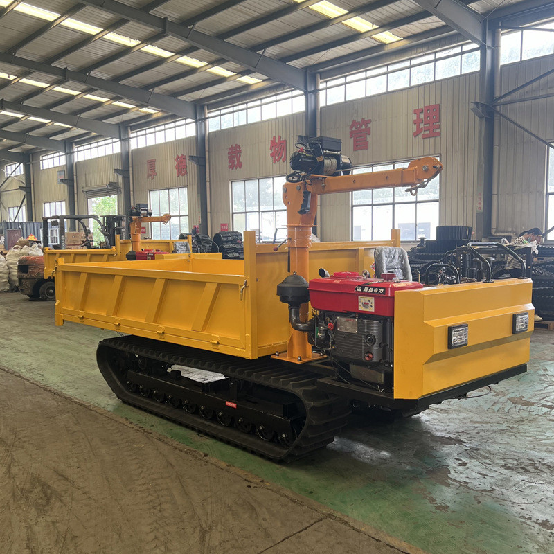 热销爬坡履带运输车全地形王价格4吨5吨山区农用工程搬运履带式爬