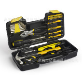 黄色鲤鱼钳款 39件套家用工具套装 组合家庭手动维修工具箱套装