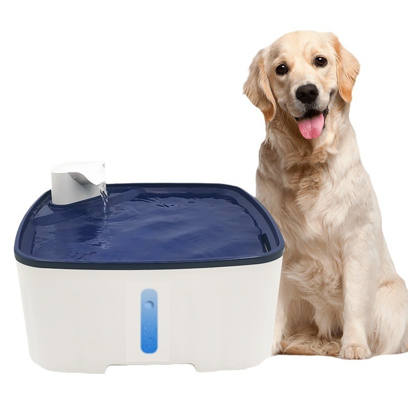 哈士8l狗白色狗狗饮水机基础款插电大大容量静音喂水器多猫饮水机