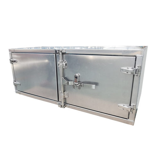 热销重型卡车车底工具箱工具箱铝工具箱露营车铝拖车车底存储