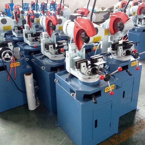 半自动切管机切边无毛刺金属圆锯机MC-275AC手动不锈钢管切管机