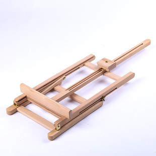 厂家直销照片榉木台式小画架4k桌面展勃兰特展摄影展橱窗支架