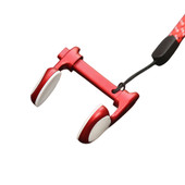 自由潜水鼻夹铝合金防滑花样游泳专业耳鼻夹衡压平硅胶防滑垫