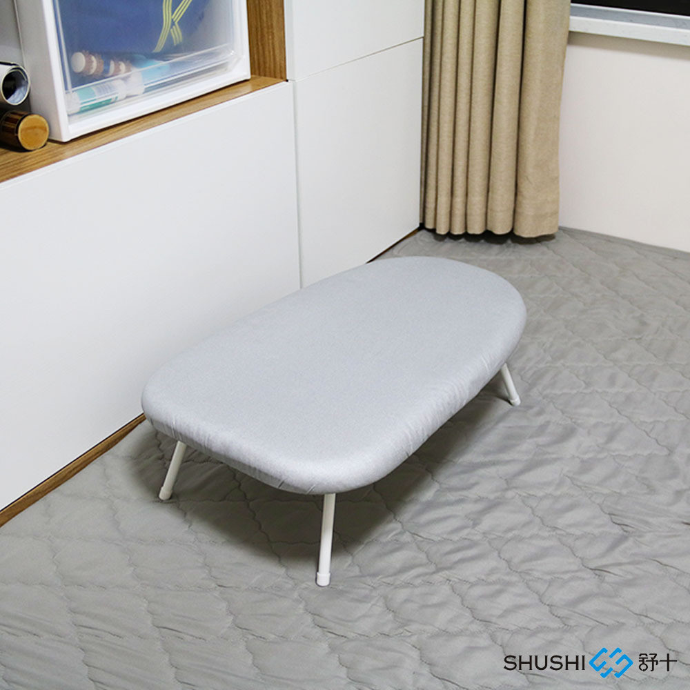 舒十简约时尚折叠烫衣熨衣板日韩迷你家用钢管台台式塑料烫衣板