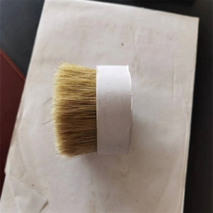 厂家供应44mm动物猪毛猪鬃毛工业用批发材料油漆涂料用刷鬃毛刷
