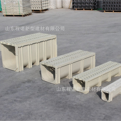 排水沟树脂u型沟槽水成品线性排水沟混凝土缝隙式不锈钢水沟盖板