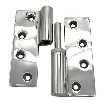 SK2-8058工业五金合页厨房设备冷库烤箱加强加厚不锈钢可拆卸合页