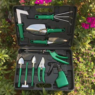 挖土松土小盆栽铲子家用种花工具 园艺工具阳台种菜养花多功能套装