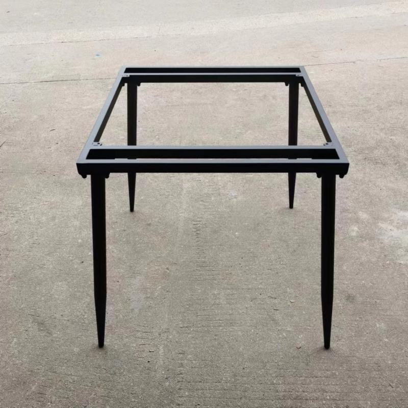 铁艺岩板桌腿支架金属大理石桌子腿大板桌桌脚茶几桌架餐台脚