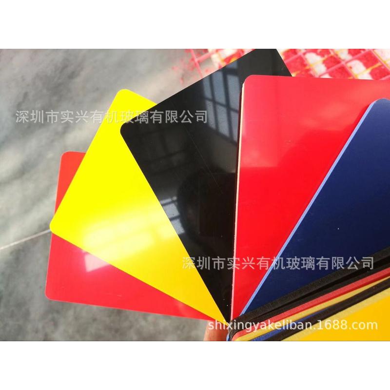 热销雪弗板彩色pvc结皮板10mm板板pvc发泡板安迪红色pvc板装饰板