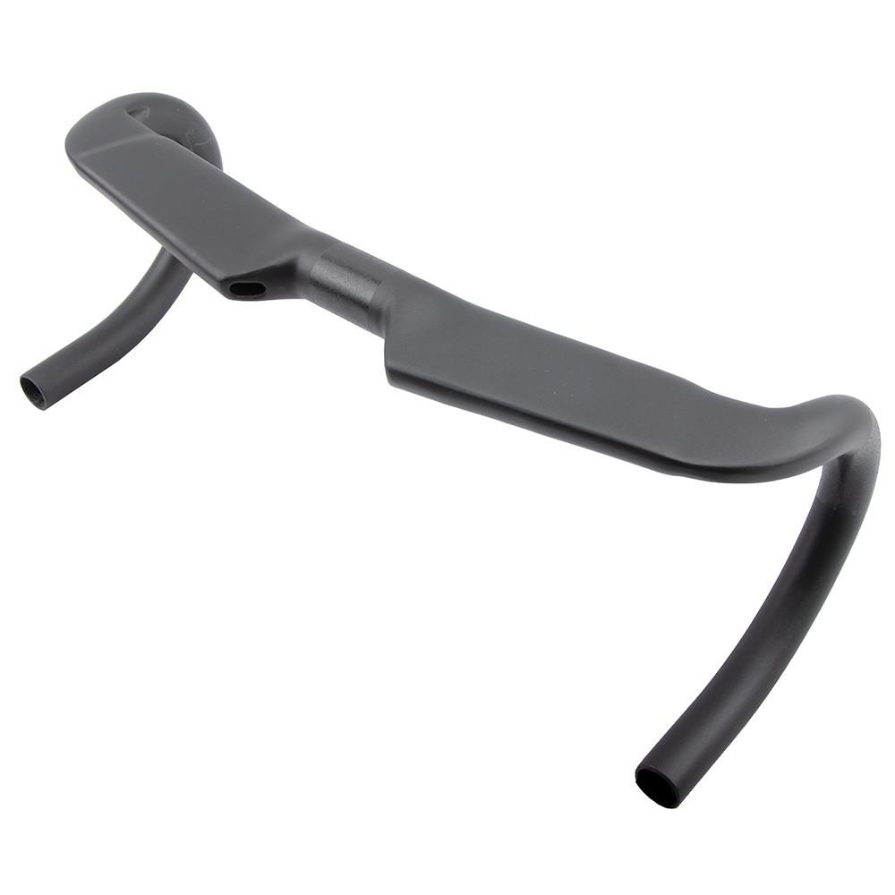 全碳纤维公路自行车弯把车把破风扁平竞速弯把内走线31.8mm