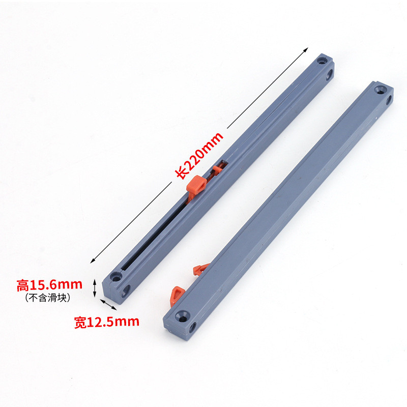 衣柜移门阻尼缓冲器橱柜静音阻尼器重型双向阻尼器滑轮轨道推拉门