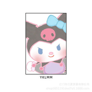 儿童房装饰画女孩乐公主房美房间蒂玉桂狗库洛米可爱卡通卧室挂画