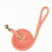 牵宠绳货源1.2cm编织3股圆现货牵引绳热卖 宠物遛狗绳链狗带