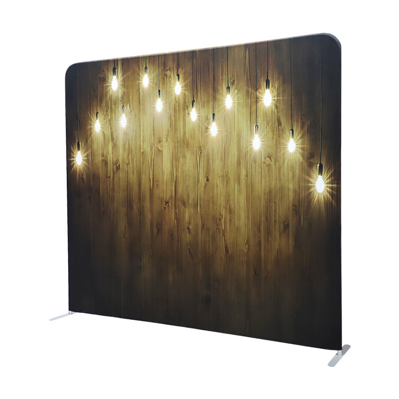 广告展示牌年会签字墙会议签到墙网红直播背景展示架虎易趣快幕秀