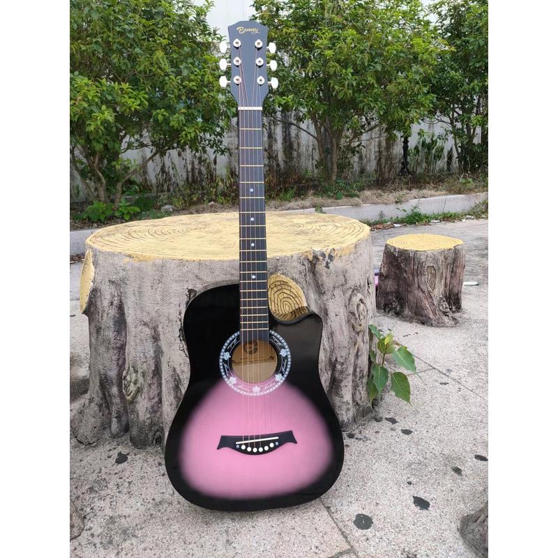 民谣41寸38寸木吉他初学者新手学生男女入门级练习吉他大量现货