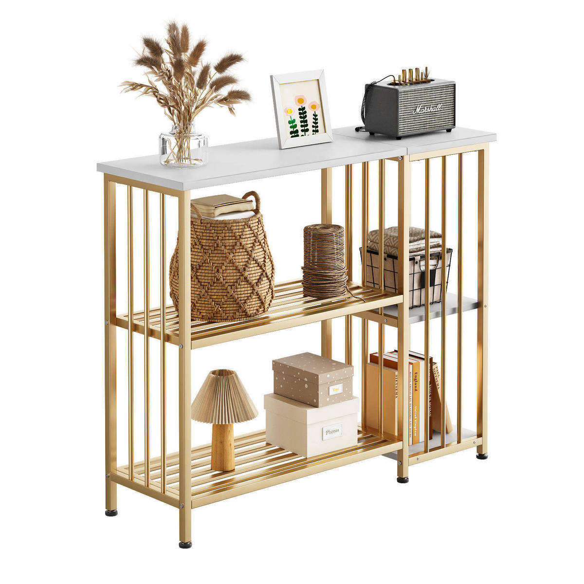 餐厅多层电器整理微波炉收纳架多功能吧台咖啡置物架架餐边柜子