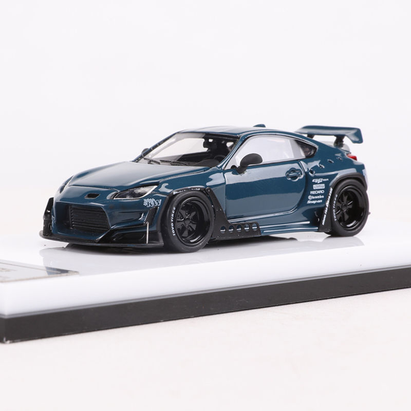 ScaleMini1/64丰田GT86火箭兔RocketBunny宽体改装版合金车模