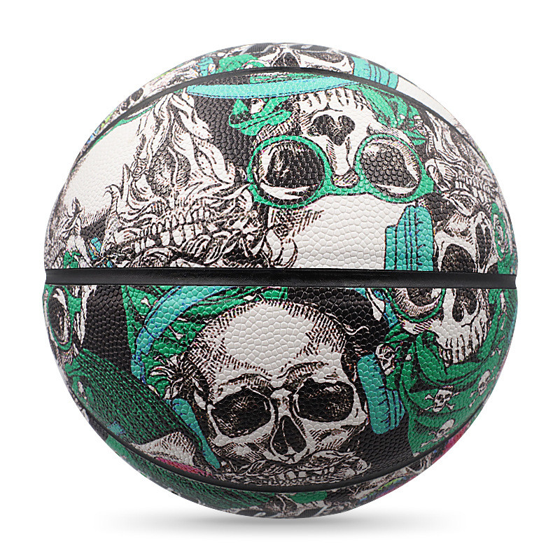 新款篮球批发儿童皮球4号橡胶学生5号耐磨pu训练皮贴七号7号篮球