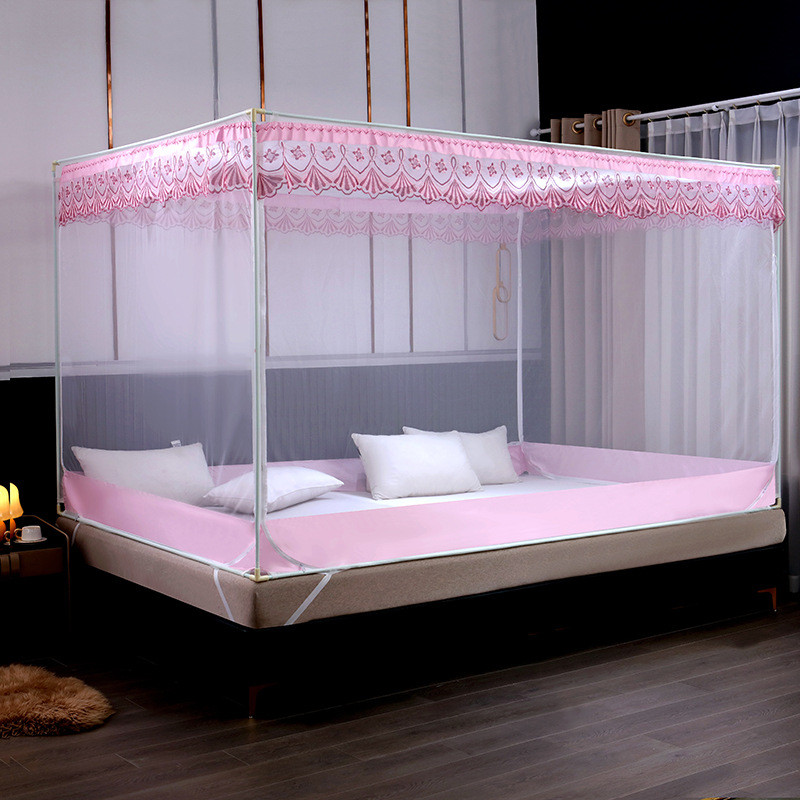 y^可订外穿杆u门t门全底拉链防摔蚊帐榻榻米炕可可订超拼接床子母