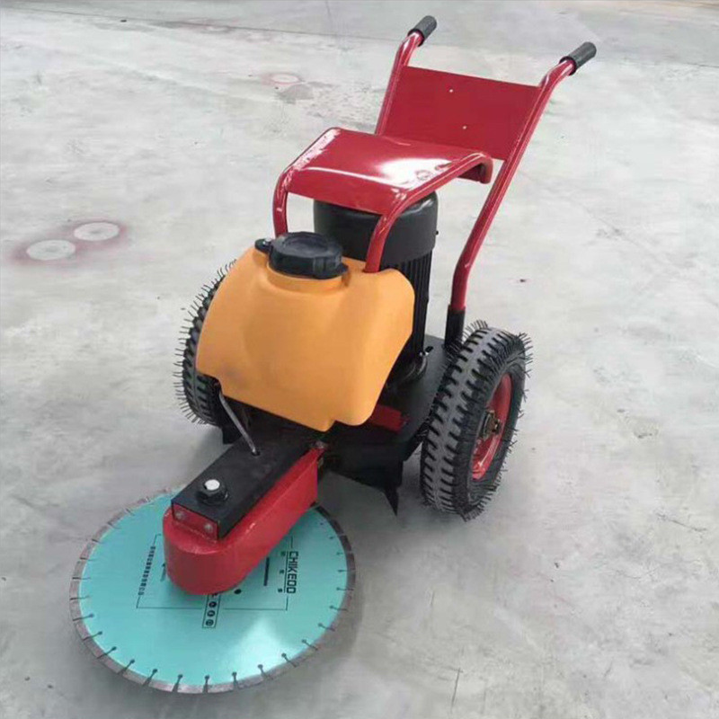 热销手推式混凝土快速切割机建筑桩身卡箍式切桩机可升降桩切桩机