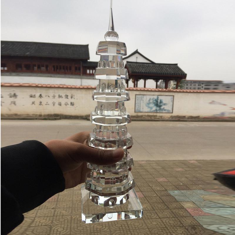 新款水晶文昌塔厂家开业七层塔九层宝塔好运工艺品送客新居乔迁户
