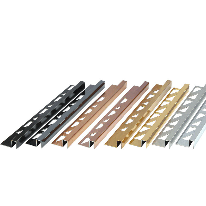 304不锈钢装饰线条瓷砖阳角条背景墙装饰条8mm木地板收边条定制